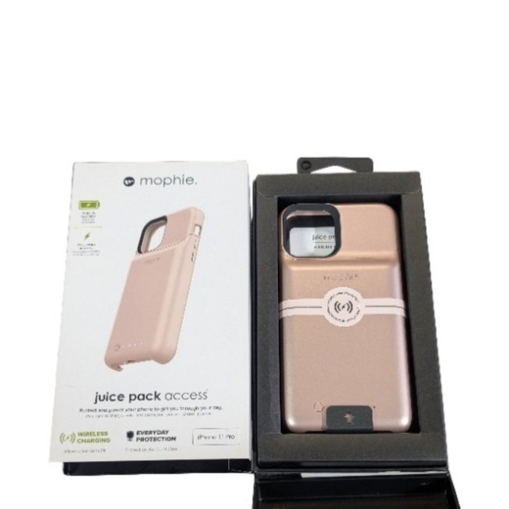 BbN NEW Mophie Juice Pack Access Wireless Battery Case iPhone 11 Pro Blush Pink